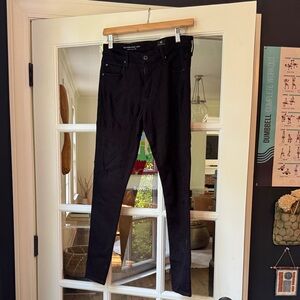 AG Adriano Goldschmied Black Skinny Pants